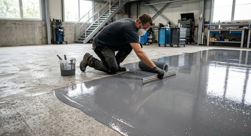 Epoxy Flooring Repair in Frederick, MD