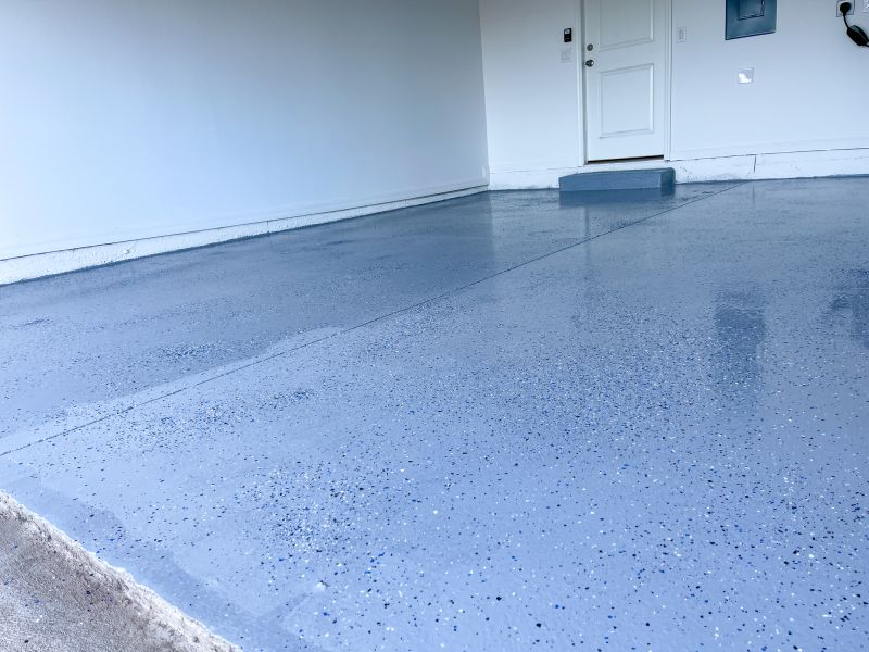 Epoxy Garage Flooring Installation in Loudoun County, VA