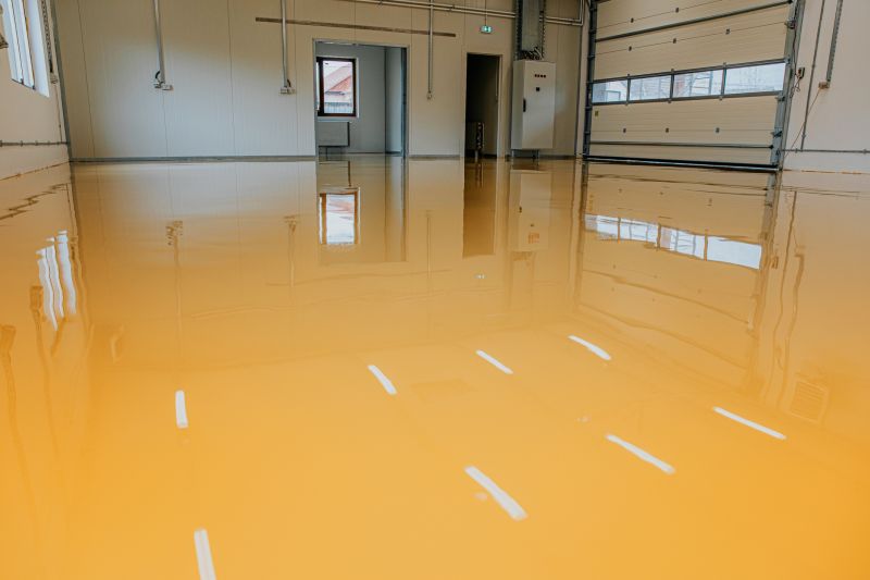 Finished Epoxy Garage Floor