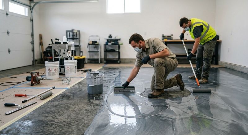 Floor Epoxy Service in Columbia, SC