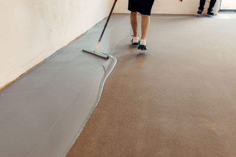 Garage Floor Epoxy Installation in Raleigh, NC