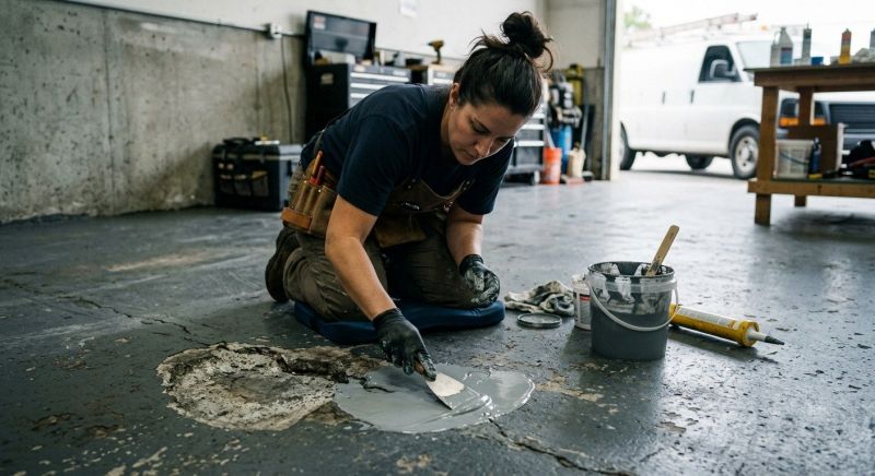 Residential Floor Coating in Fairfax, VA